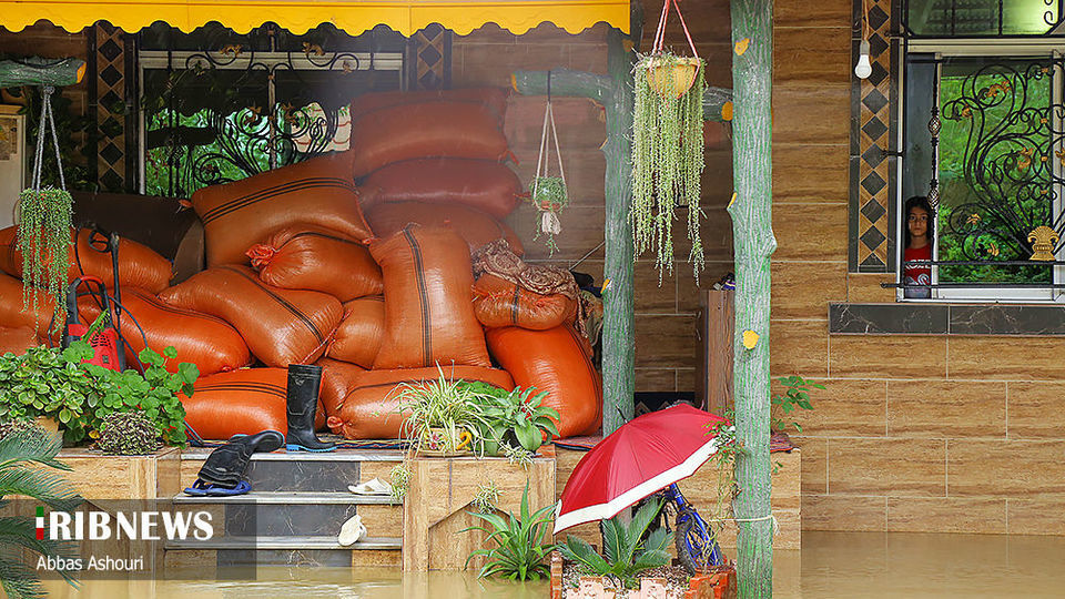 خسارت سیل در مناطق صومعه سرا