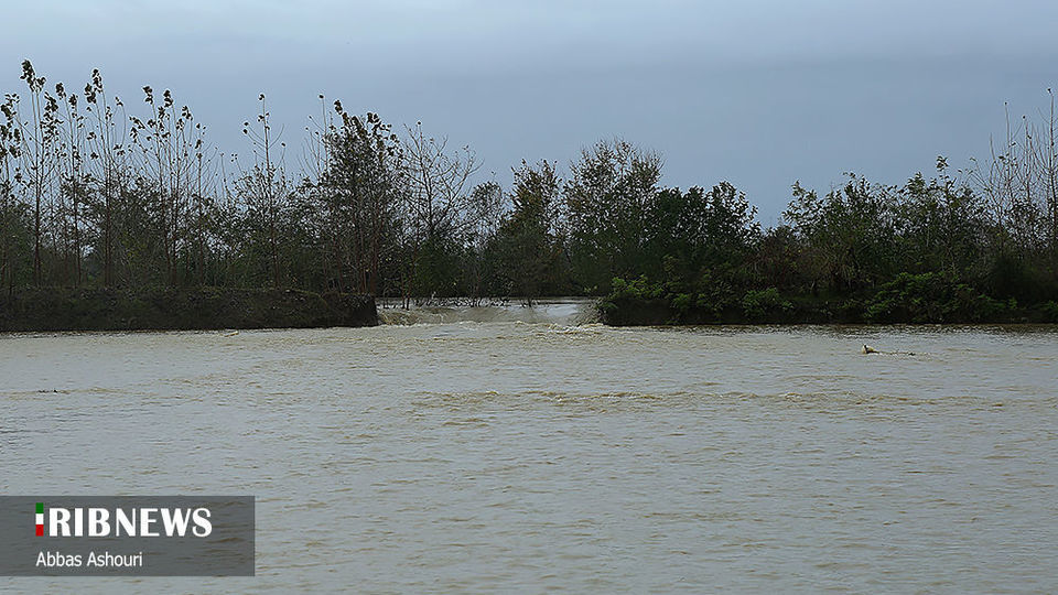 خسارت سیل در مناطق صومعه سرا