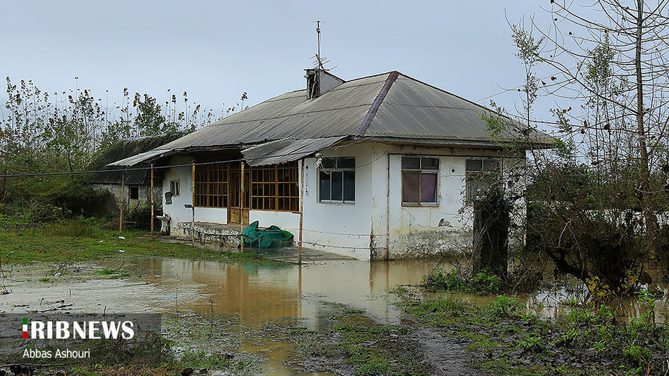 خسارت سیل در مناطق صومعه سرا