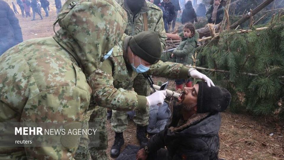 وضعیت پناهندگان در مرز لهستان و بلاروس