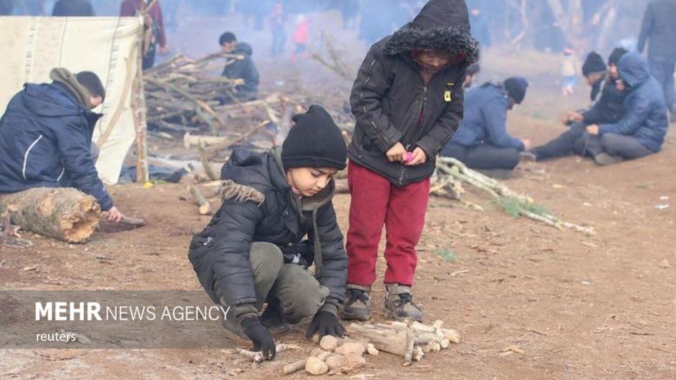 وضعیت پناهندگان در مرز لهستان و بلاروس