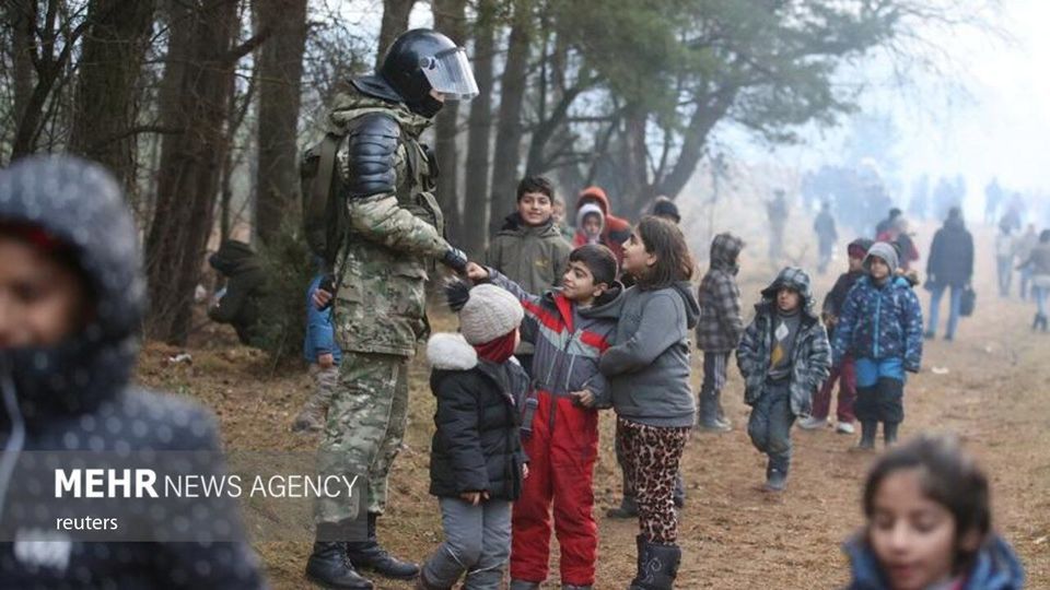 وضعیت پناهندگان در مرز لهستان و بلاروس