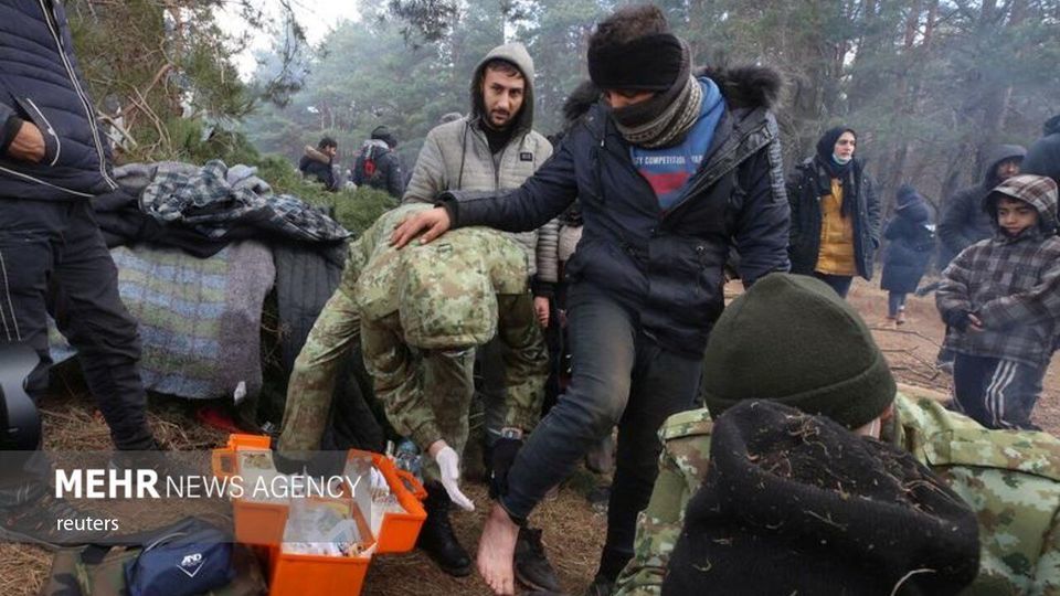 وضعیت پناهندگان در مرز لهستان و بلاروس