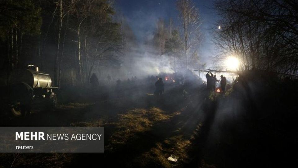 وضعیت پناهندگان در مرز لهستان و بلاروس