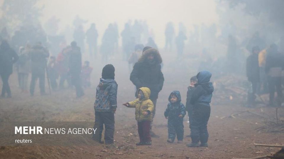 وضعیت پناهندگان در مرز لهستان و بلاروس