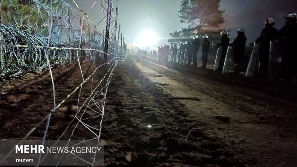 وضعیت پناهندگان در مرز لهستان و بلاروس