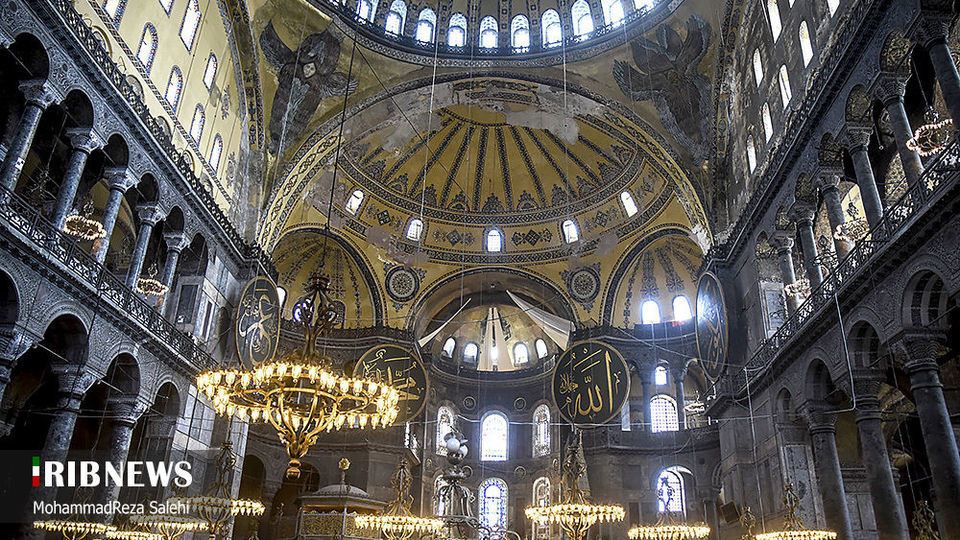 مسجد ایاصوفیه استانبول