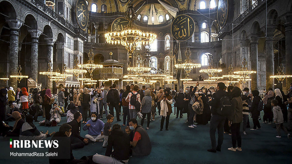 مسجد ایاصوفیه استانبول