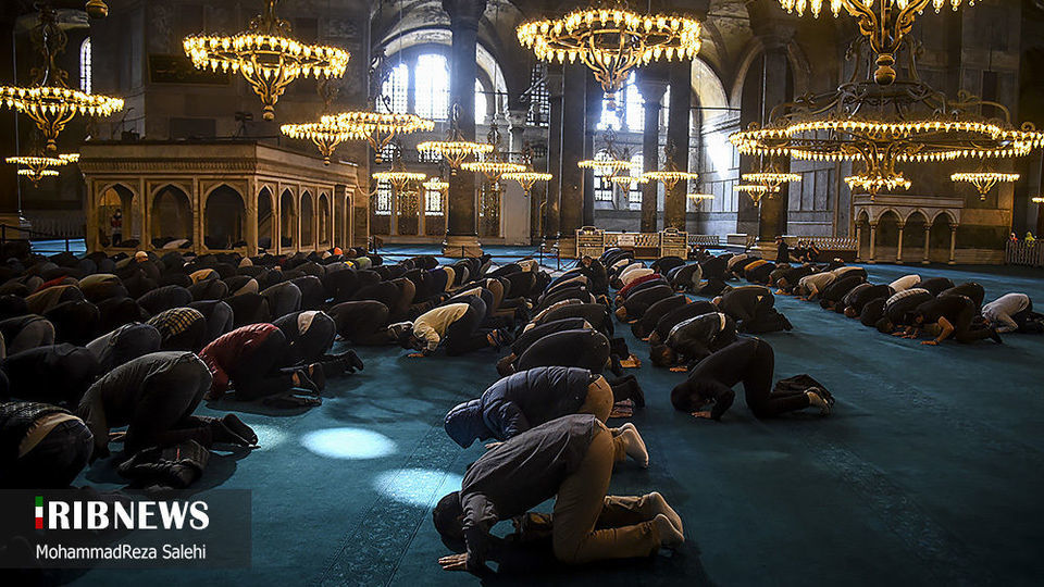 مسجد ایاصوفیه استانبول