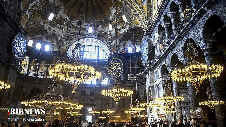 مسجد ایاصوفیه استانبول