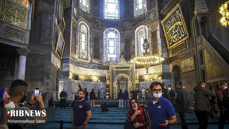 مسجد ایاصوفیه استانبول