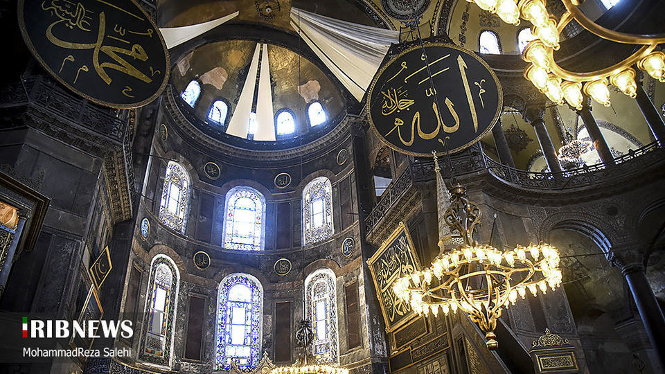 مسجد ایاصوفیه استانبول