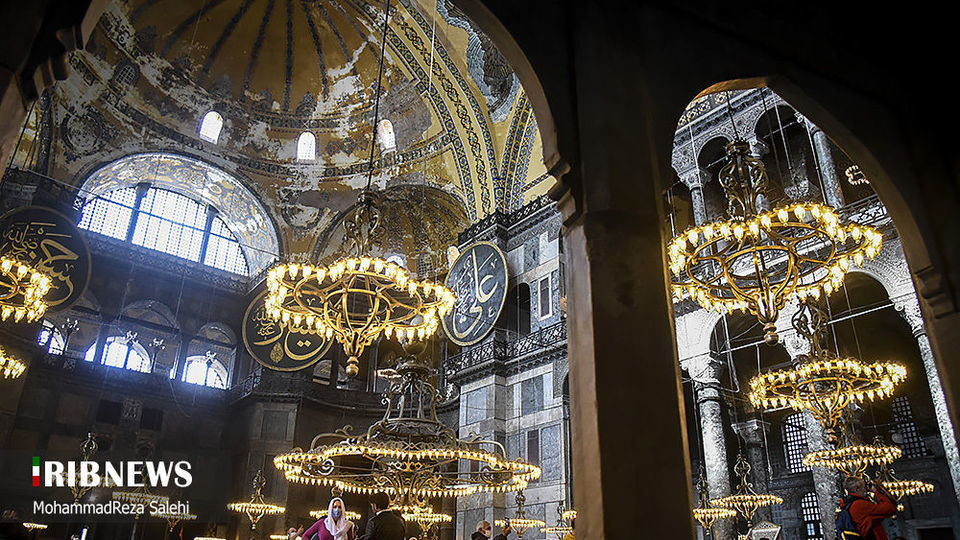 مسجد ایاصوفیه استانبول