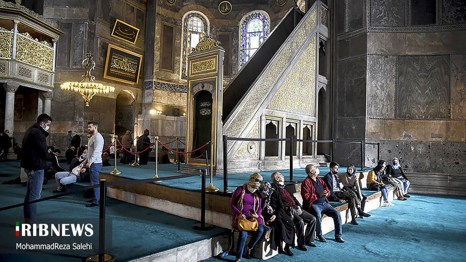 مسجد ایاصوفیه استانبول