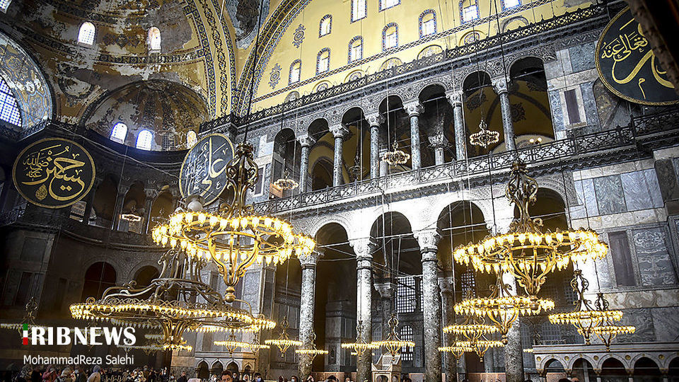 مسجد ایاصوفیه استانبول