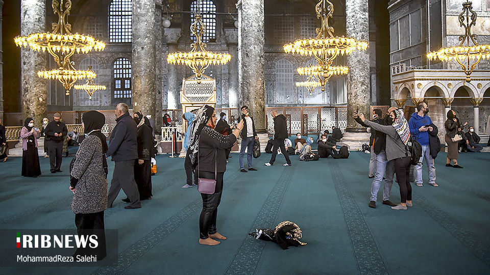 مسجد ایاصوفیه استانبول