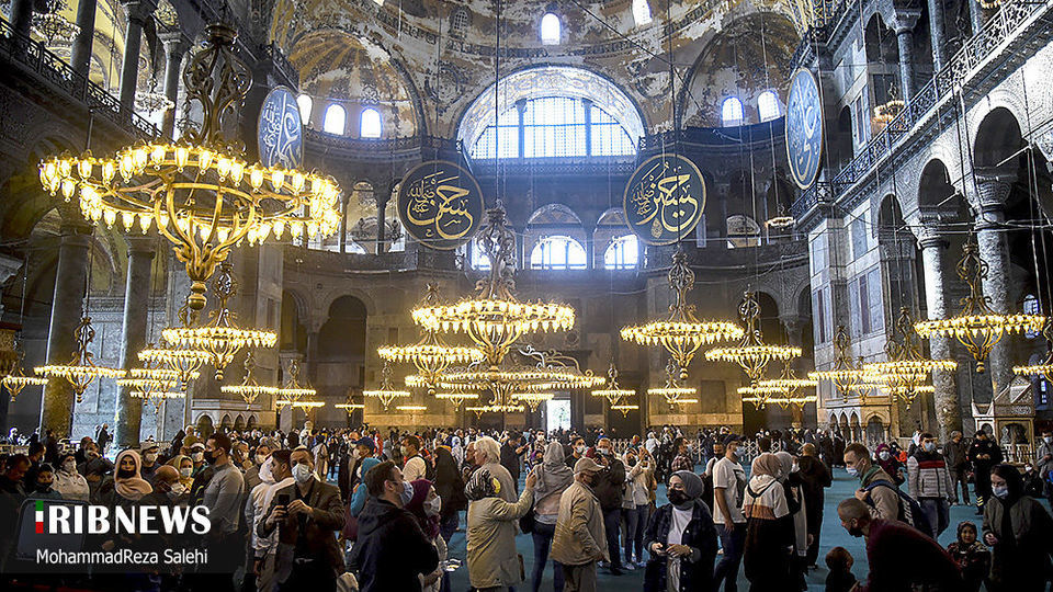 مسجد ایاصوفیه استانبول