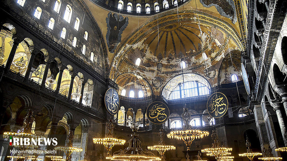 مسجد ایاصوفیه استانبول