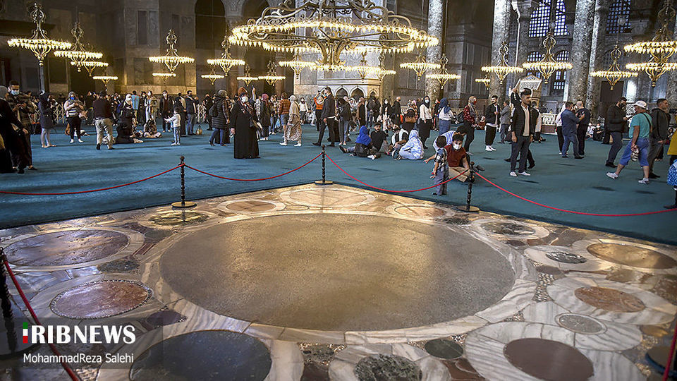 مسجد ایاصوفیه استانبول