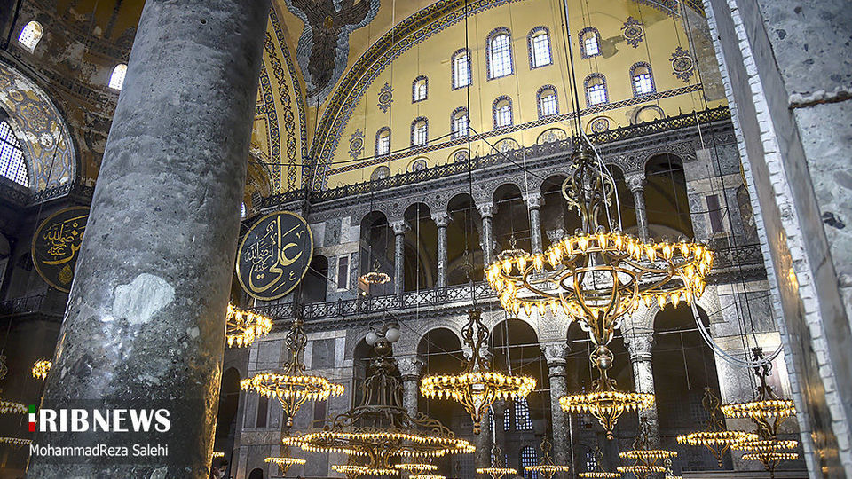 مسجد ایاصوفیه استانبول