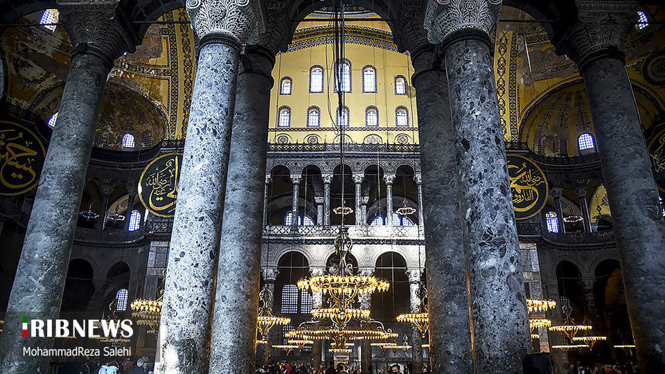 مسجد ایاصوفیه استانبول