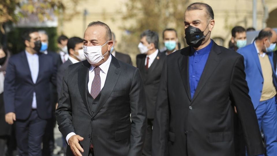 دیدار و گفتگو وزرای خارجه ایران و ترکیه