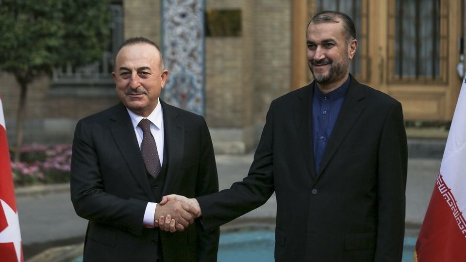 دیدار و گفتگو وزرای خارجه ایران و ترکیه