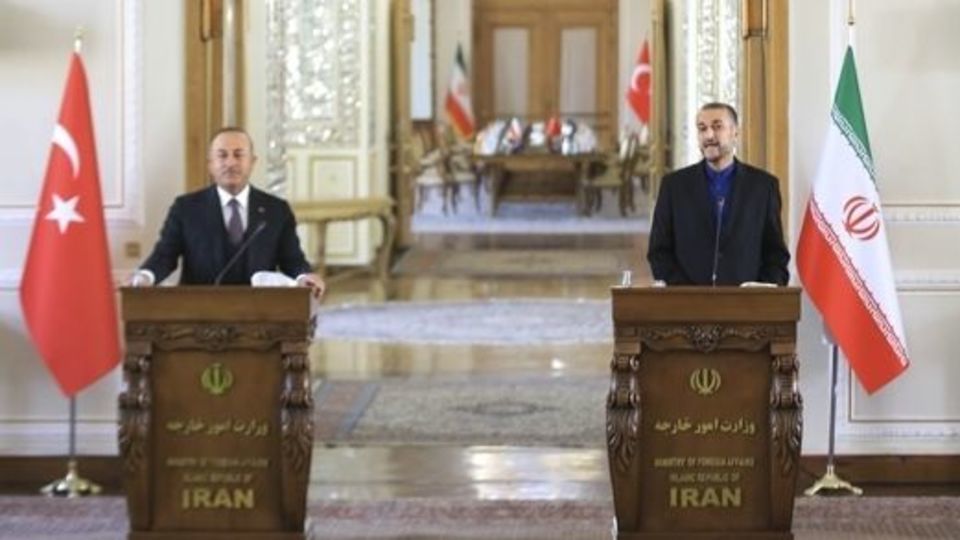 دیدار و گفتگو وزرای خارجه ایران و ترکیه