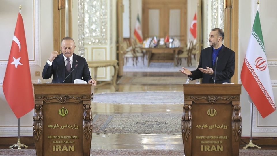 دیدار و گفتگو وزرای خارجه ایران و ترکیه