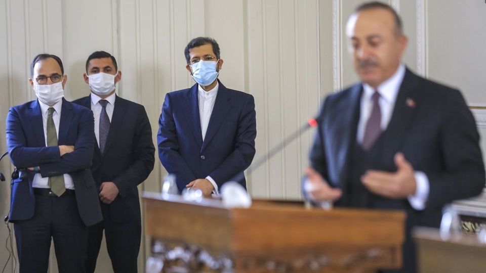 دیدار و گفتگو وزرای خارجه ایران و ترکیه