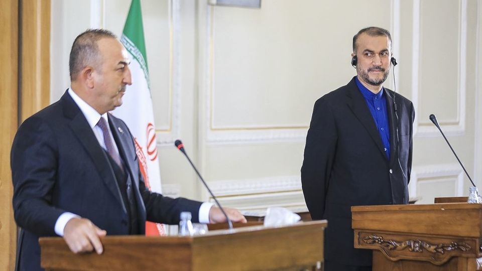 دیدار و گفتگو وزرای خارجه ایران و ترکیه