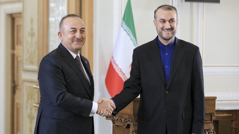دیدار و گفتگو وزرای خارجه ایران و ترکیه