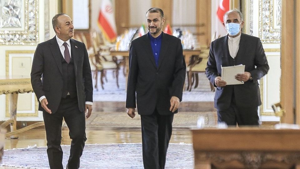 دیدار و گفتگو وزرای خارجه ایران و ترکیه