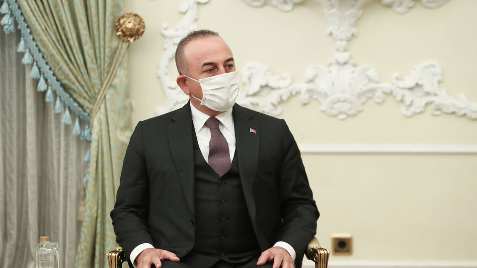 دیدار وزیر امور خارجه ترکیه با آیت‌الله رئیسی