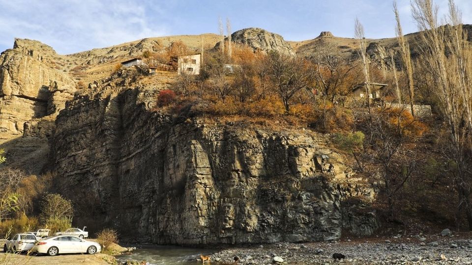 طبیعت پاییزی جاده چالوس