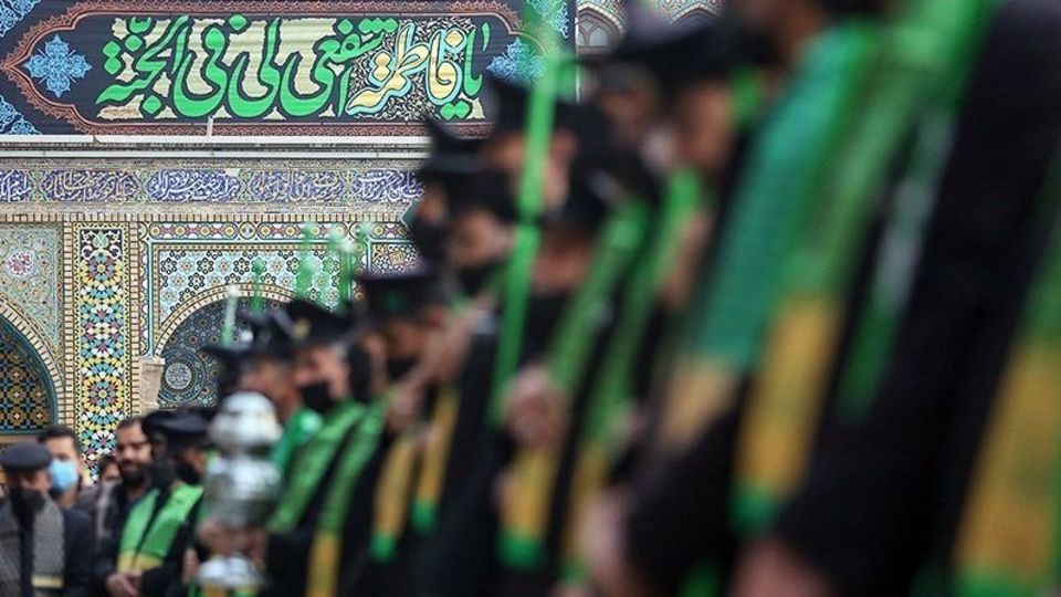 آئین جاروکشان حرم حضرت معصومه (س)