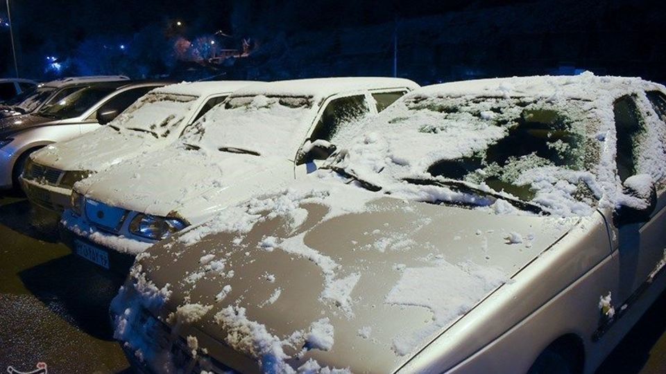 بارش برف در ماسوله