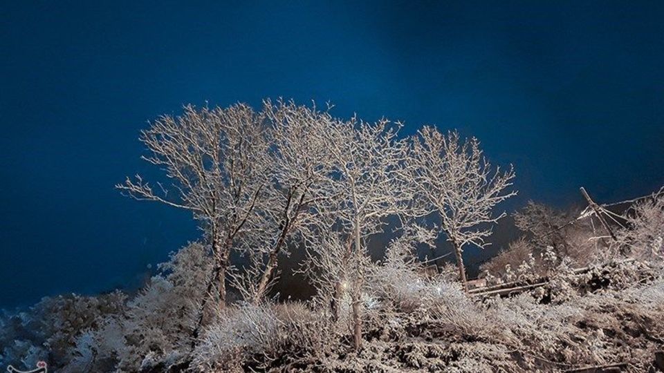 بارش برف در ماسوله