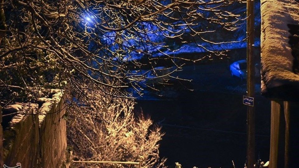 بارش برف در ماسوله