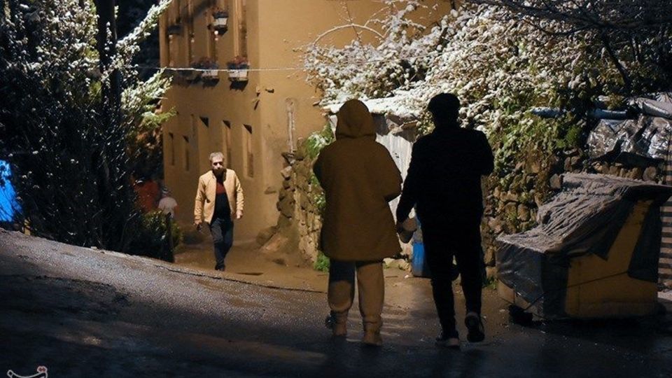 بارش برف در ماسوله