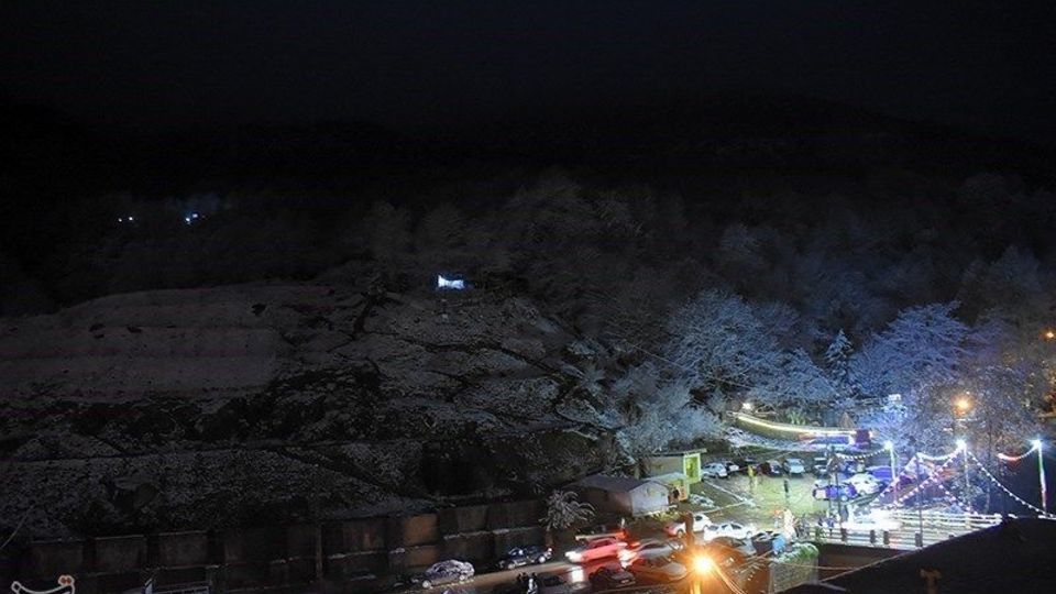 بارش برف در ماسوله