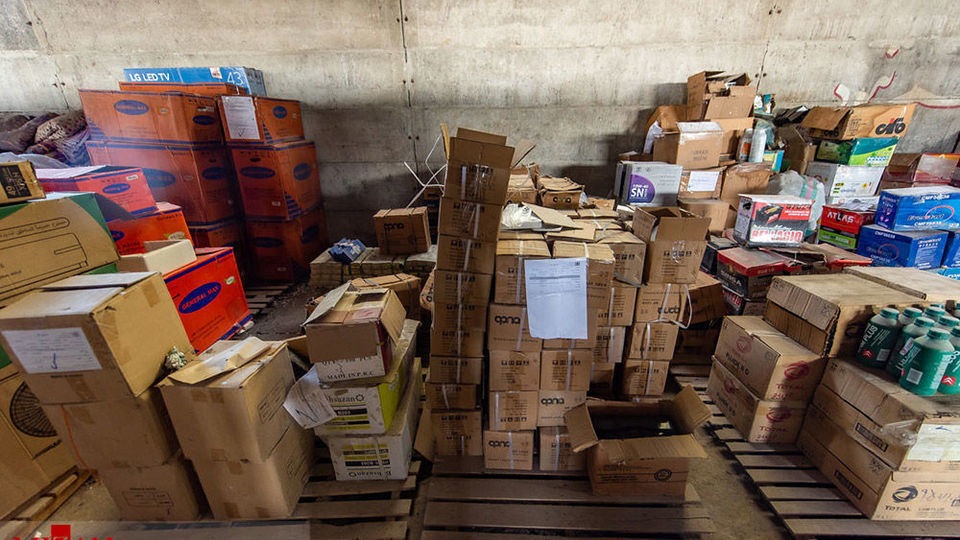 بازدید رئیس کل دادگستری مازندران از انبار اموال تملیکی