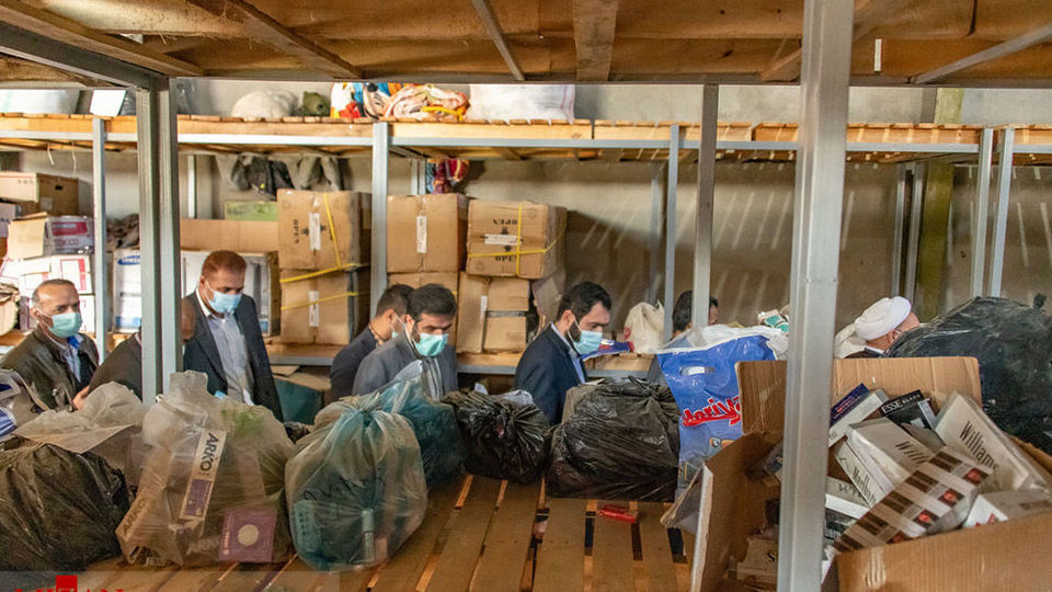 بازدید رئیس کل دادگستری مازندران از انبار اموال تملیکی