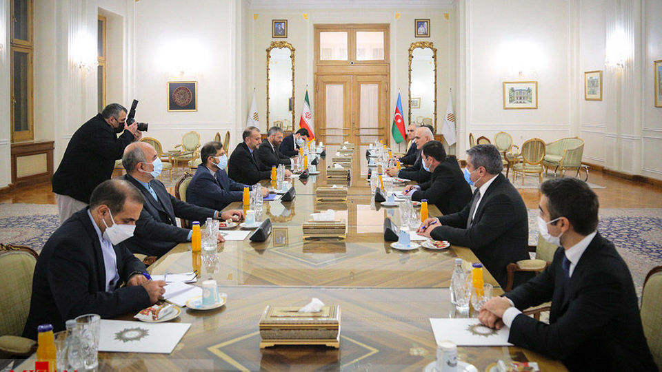 دیدار معاون نخست وزیر آذربایجان با وزیر امور خارجه‎‎