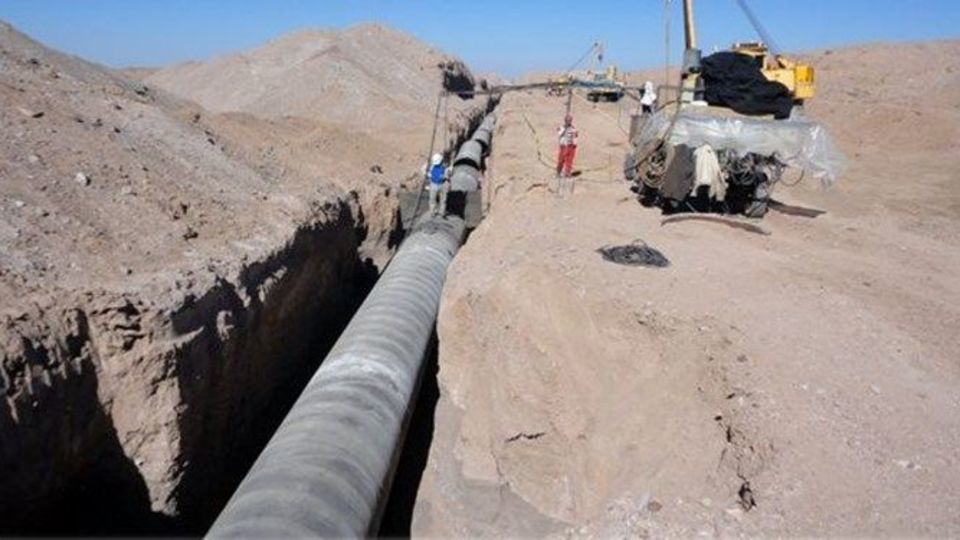 مشکل خط انتقال آب به یزد رفع شد