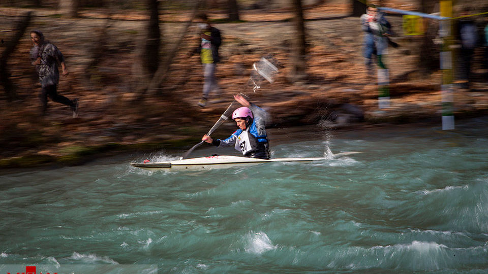 مسابقات «اسلالوم» بانوان قهرمانی کشور