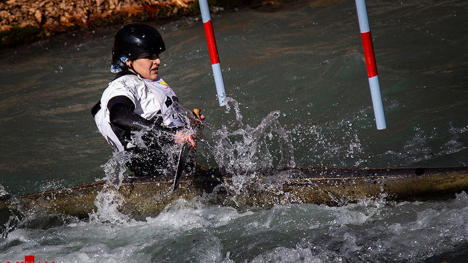 مسابقات «اسلالوم» بانوان قهرمانی کشور