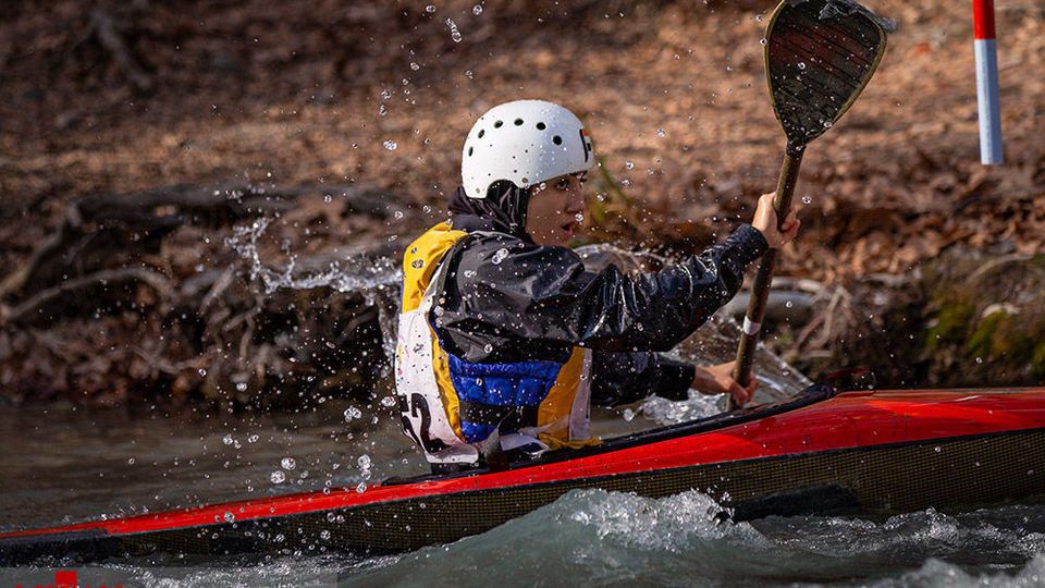 مسابقات «اسلالوم» بانوان قهرمانی کشور