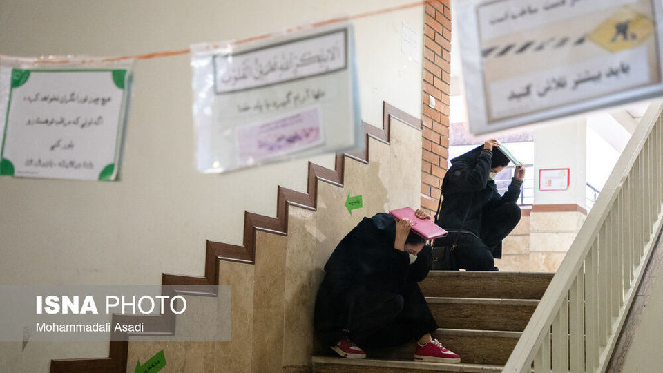 مانور سراسری زلزله