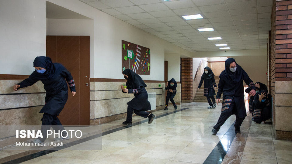 مانور سراسری زلزله